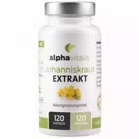 Alphavitalis Johanniskraut Extrakt Kapseln Mit Vitamin B6, B12