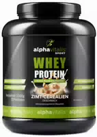 Alphavitalis Whey Protein Pulver Zimt Cerealien