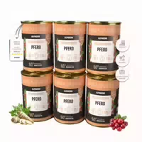 Alphazoo Monoprotein Pferd Nassfutter Für Hunde 2400 G