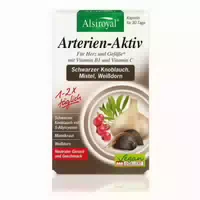 Alsiroyal Arterien Aktiv Schwarzer Knoblauch, Mistel, Weißd 30er