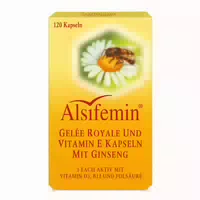 Alsifemin Gelee Royale und Vitamin E 120 st Kapseln