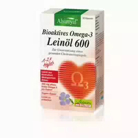 Alsiroyal Bioaktives Omega 3 Leinöl 600