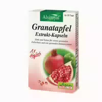 Alsiroyal Granatapfel Extrakt Kapseln, 30 St 125 G