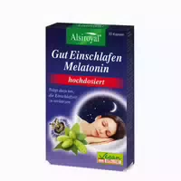 Alsiroyal Gut Einschlafen Melatonin Hochdosiert 6,9 G