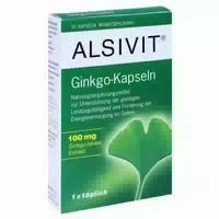 Ginkgo 100 Mg Alsivit Kapseln 30 St Kapseln