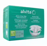 Alvita All In One Inkontinenzhose Super Large Tag