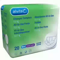 Alvita All in One Inkontinenzhosen Maxi Large Nacht