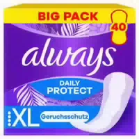 Always Daily Protect Extra Long mit Leichtem Duft Slipeinlagen