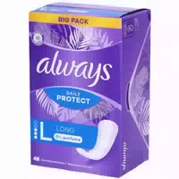 Always Daily Protect Slipeinlagen Long l 0 % Parfüm