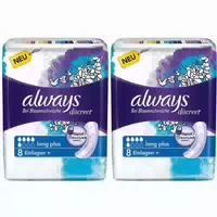 Always Discreet Inkontinenz Einlagen Long Plus