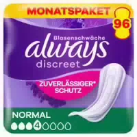 Always Discreet Inkontinenz Normal Monatspackung