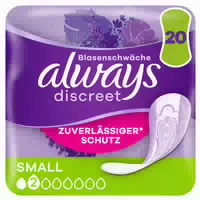 Always Discreet Inkontinenz Einlagen Small Plus