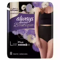Always Höschen Discreet Boutique Gr L In Schwarz