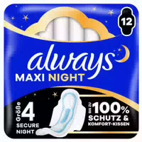 Always Maxi Binde Night mit Flügeln 12