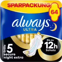 Always Ultra Binde Secure Night Monatspaket