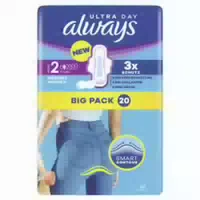 Always Ultra Day Binde Long mit Flügeln Größe 2