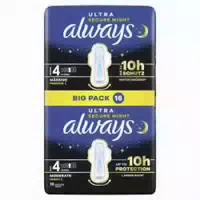 Always Ultra Secure Night Binde mit Flügeln Größe 4