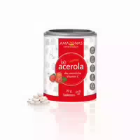 Amazonas Bio Acerola Pulver 70 g Lutschtabletten