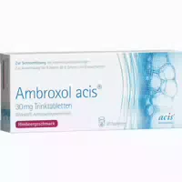Ambroxol Acis 30mg 20 St Tablette Zur Herstellung Einer Lösung Zum Einnehmen