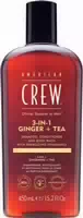 American Crew 3 in 1 Ginger & Tea Shampoo, Conditioner & Body Wash 250 ml