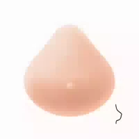 Amoena Natura 1s Comfort Symmetrische Brustprothese Flach