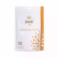 Amor Neon Kondome 53mm