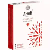 Amor «wild Dreams» Gerillte Kondome für Stimulation bei Jedem Stoß