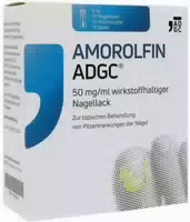 Amorolfin Adgc 50 mg Je ml Wirkstoffhaltiger Nagellack 5 ml