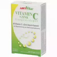 Sunlife Vitamin C Mit Zink Depot Kapseln 60 St