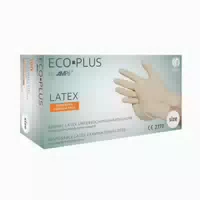 Ampri Eco Plus Latex Untersuchungshandschuhe Puderfrei 100 Stück m 100 st