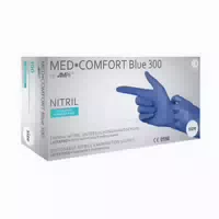 Med Comfort Blue 300 U Hands Nitril Unst 100 St 100 St