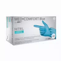 Med Comfort Blue U Hands Nitril Unster P 100 St