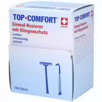 Ampri Med Comfort Einmalrasierer Blau – 1 Schneidig mit Schutz