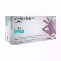 Style Blueberry Unt Hands Nitril Unster 100 St 100 St