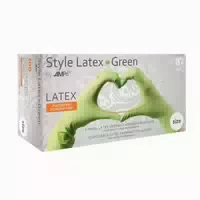 Style Green Unt Hands Latex Unster Pf S 100 st 100 st