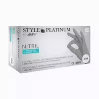 Style Silver Unt Hands Nitril Unster Pf 100 St 100 St