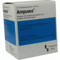 Ampuwa Plastikampullen Injektions Infusionslösung