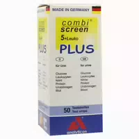 Combiscreen 5 Leuko Plus Teststreifen 50 St Teststreifen