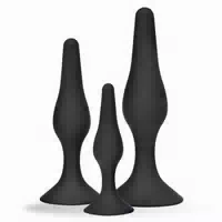 Lovelyness Analplug Set aus Silikon im Set Analtrainer