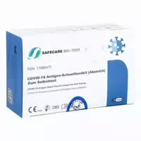 Safecare Bio Tech Safecare Laien Nasal Test mit Ce 1434 5 Stück