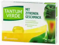 Tantum Verde 3 mg mit Zitronengeschmack 20 st Lutschtabletten
