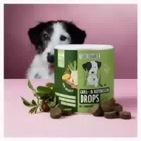 Gras & Kotfresser Drops für Hunde