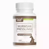 Animal Pro | Wurmsan Presslinge | für Haustiere: Hund & Katze | 30 Stück