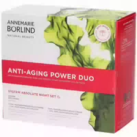 Börlind System Absolute Anti Aging Power Duo Nachtpflege Set