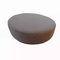 Elliptisches Sitzkissen