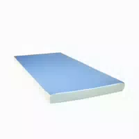 Anti Dekubitus Matratze mit Blauem Bezug