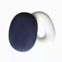 Elliptisches Sitzkissen