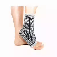 Knöchelbandage mit Silikonverstärkung Größe l
