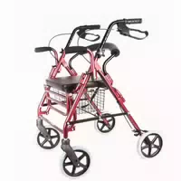 Rollator Mit Fußstütze