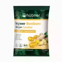 Hübner Ingwer Bio Bonbons 75 g
